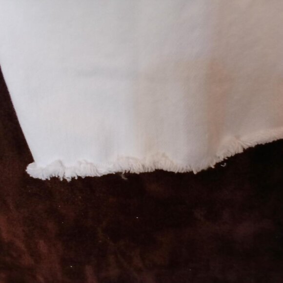 Old Navy white jean capri size 16 - Picture 7 of 8